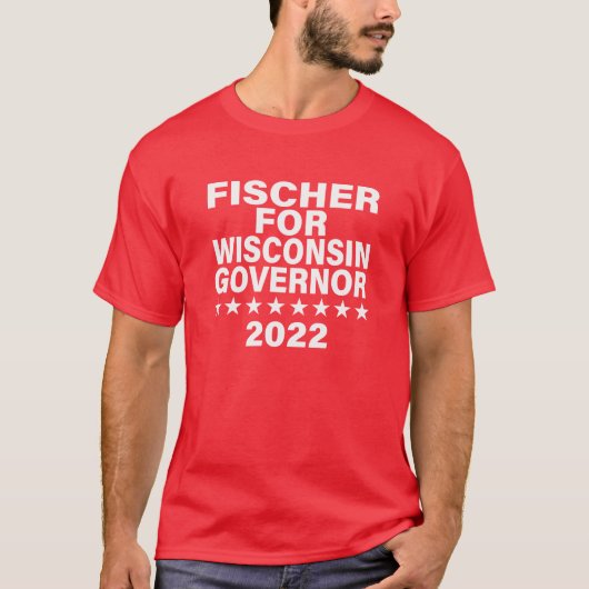 Fischer for Governor Officieel Shirt (Voorkant)