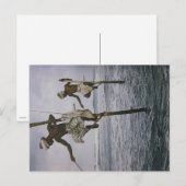 Fischer in Sri Lanka - Postkarte Briefkaart (Voorkant / Achterkant)