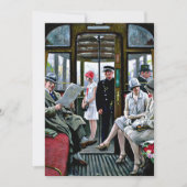 Fischer - Kopenhagen Tram Kaart (Voorkant)