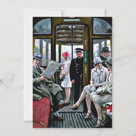 Fischer - Kopenhagen Tram Kaart (Voorkant)