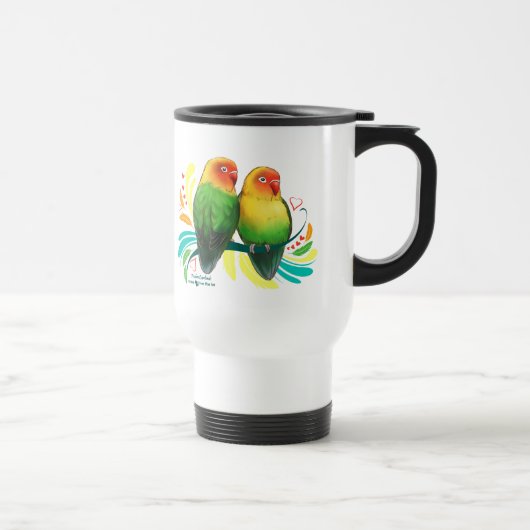 Fischer Lovevogels Reisbeker (Rechts)