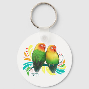 Fischer Lovevogels Sleutelhanger
