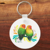 Fischer Lovevogels Sleutelhanger (Voorkant)