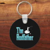 Fischer Vater Angler Papa Der Stabschef Vissen Bo Sleutelhanger (Voorkant)