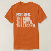 FischerFischer Familienaam Fischer achternaam Fisc T-shirt (Design voorkant)