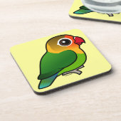 Fischer's Lovebird Bier Onderzetter (Linkerzijde)