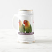 Fischer's Lovebird Bierpul (Voorkant links)