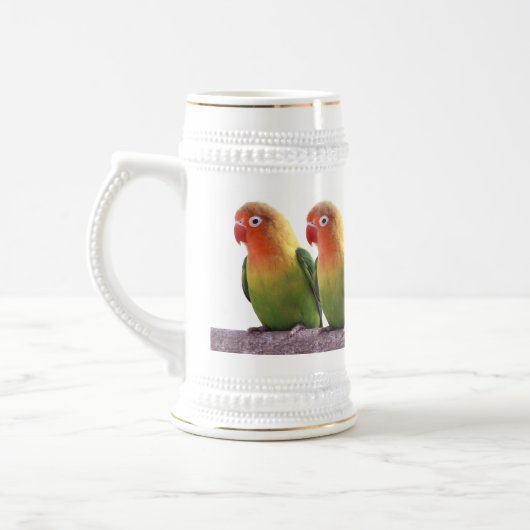 Fischer's Lovebird Bierpul (Links)