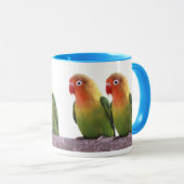 Fischer's Lovebird Mok (Voorkant rechts)