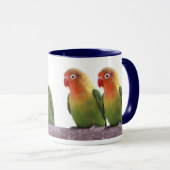 Fischer's Lovebird Mok (Voorkant rechts)