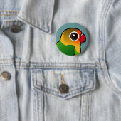 Fischer's Lovebird Ronde Button 5,7 Cm (In situ)