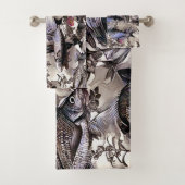 Fischschwarm Bad Handdoek (Insitu)