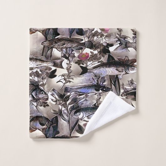 Fischschwarm Bad Handdoek (Wasdoekje)