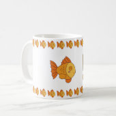 FisforFish–FunAlphabetCupDesign Koffiemok (Voorkant links)