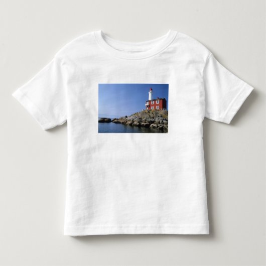 Fisgard Lighthouse in Fort Rodd Hill Kinder Shirts (Voorkant)