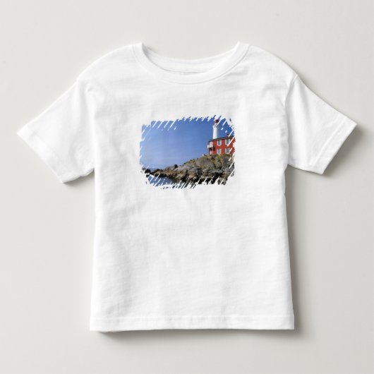 Fisgard Lighthouse in Fort Rodd Hill Kinder Shirts (Voorkant)