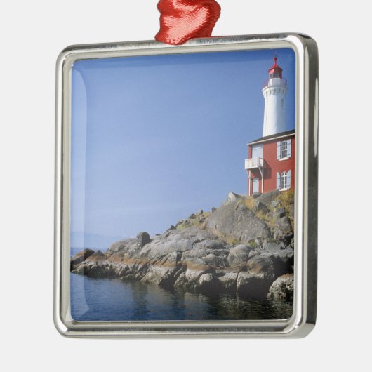 Fisgard Lighthouse in Fort Rodd Hill Metalen Ornament (Links)