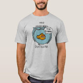 Fish Ain't Veggie Long Sleeve T-shirt (Voorkant)