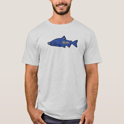Fish Alaska Salmon T-shirt (Voorkant)