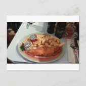fish-and-chips briefkaart (Voorkant)