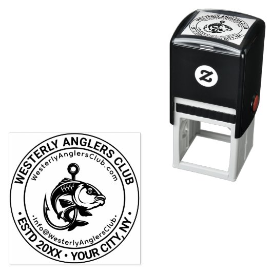 Fish and Hook Bedrijfsnaam Locatie URL E-mail Zelfinktende Stempel (In situ)