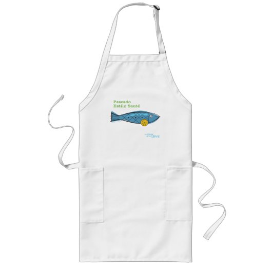 Fish Apron Lang Schort (Voorkant)
