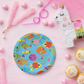 Fish Aquarium 1e Verjaardag Borden Papieren Bordje (Feest)