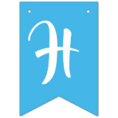 Fish Aquarium Gelukkige Verjaardag Bunting Banner (Tweede vlag)