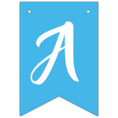 Fish Aquarium Gelukkige Verjaardag Bunting Banner (Derde vlag)