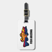 Fish Arizona Bagagelabel (Voorkant verticaal)