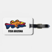 Fish Arizona Bagagelabel (Achterkant horizontaal)