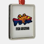 Fish Arizona Metalen Ornament (Rechts)
