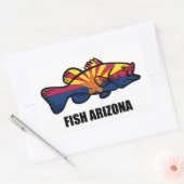 Fish Arizona Rechthoekige Sticker (Envelop)