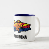 Fish Arizona Tweekleurige Koffiemok (Voorkant rechts)