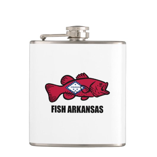 Fish Arkansas Heupfles (Voorkant)