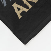 Fish Around And Find Trout Funny Fishing Fishermen Fleece Deken (Hoek)