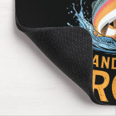 Fish Around And Find Trout Funny Fishing Fishermen Muismat (Hoek)