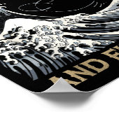 Fish Around And Find Trout Funny Fishing Fishermen Poster (Hoek)