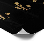 Fish Around And Find Trout Funny Fishing Fishermen Poster (Hoek)