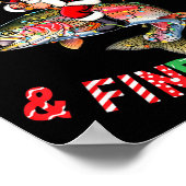 Fish Around Find Trout, Funny Fisherman Fishing Ch Poster (Hoek)