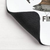 Fish Around Find Trout, Funny Fisherman Fishing Jo Muismat (Hoek)