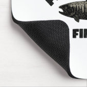 Fish Around Find Trout, Funny Fisherman Fishing Jo Muismat (Hoek)