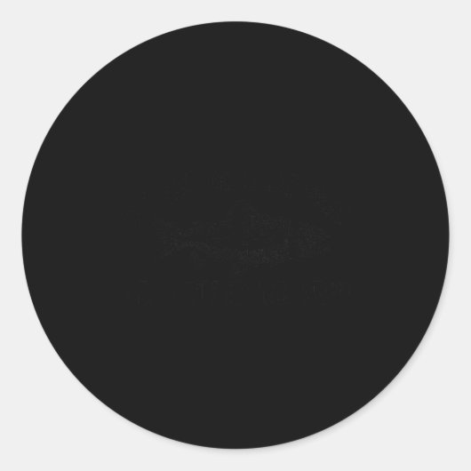 Fish Around Find Trout, Funny Fisherman Fishing Jo Ronde Sticker (Voorkant)