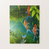 Fish Art 4 Fotopuzzels Internet puzzels (Verticaal)
