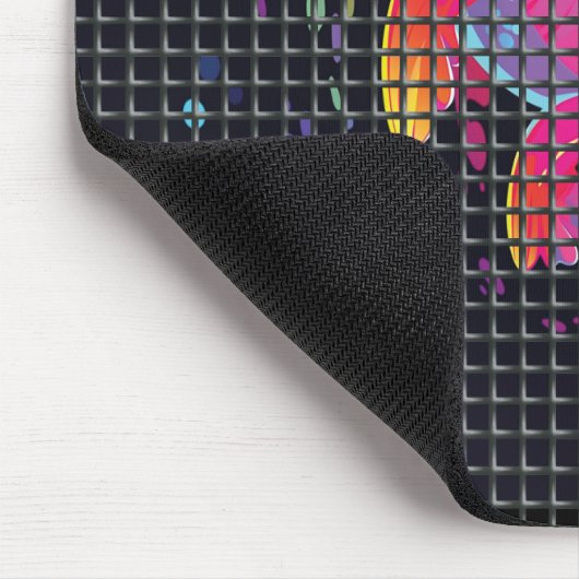 Fish Behind Net Illustration Muismat (Hoek)