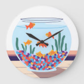 Fish Bowl Grote Klok (Voorkant)