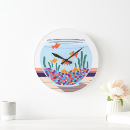 Fish Bowl Grote Klok