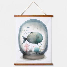 Fish Bowl Hangend Wandkleed