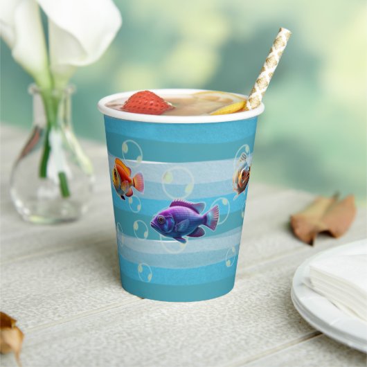 Fish Bowl Party Papieren beker (Insitu)