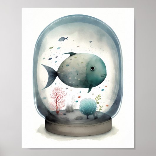 Fish Bowl Poster (Voorkant)